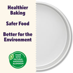 Wilton Aluminum 8" Round Cake Pan 2" Depth Layer Cake Baking Pan, Packaging May Vary - Image 4